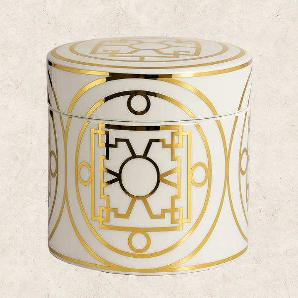 Porta Jóias em Cerâmica - Cerchio d’Oro