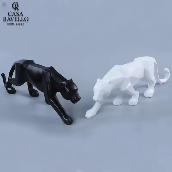 Estátua para decoração em Cerâmica - Olhar Predador
