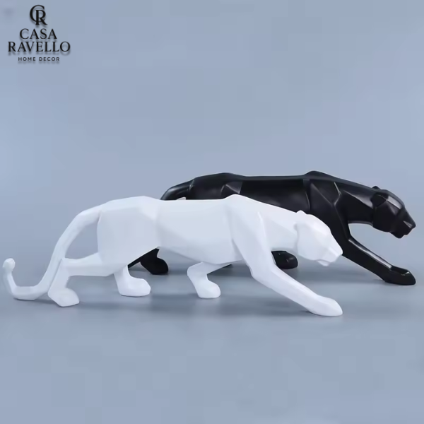 Estátua para decoração em Cerâmica - Olhar Predador