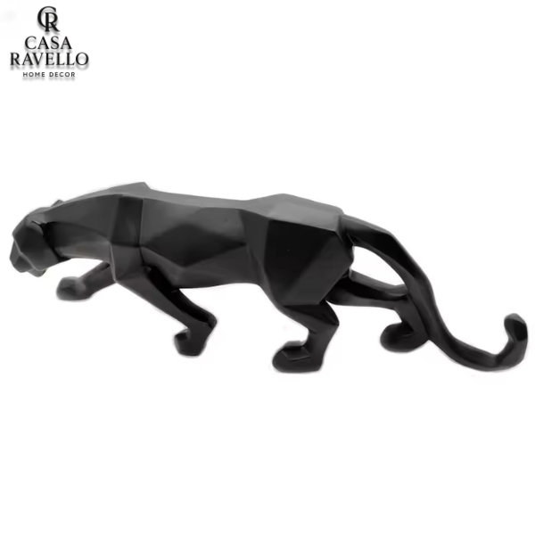 Estátua para decoração em Cerâmica - Olhar Predador
