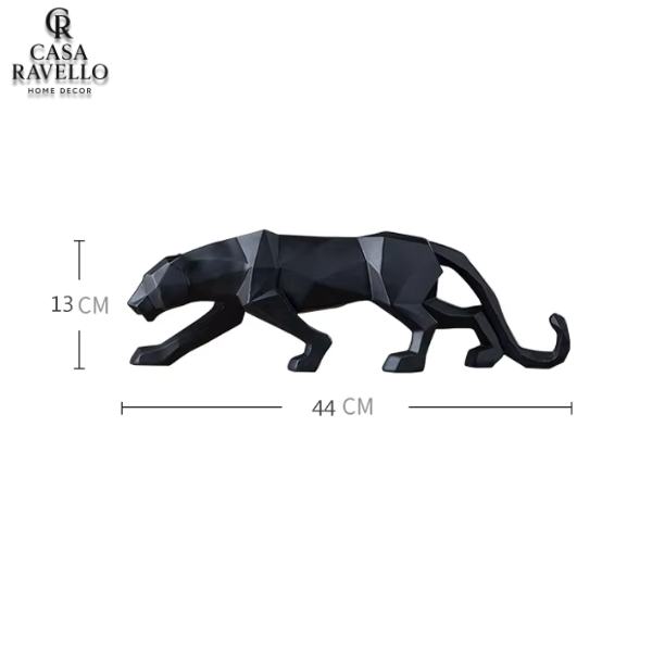Estátua para decoração em Cerâmica - Olhar Predador