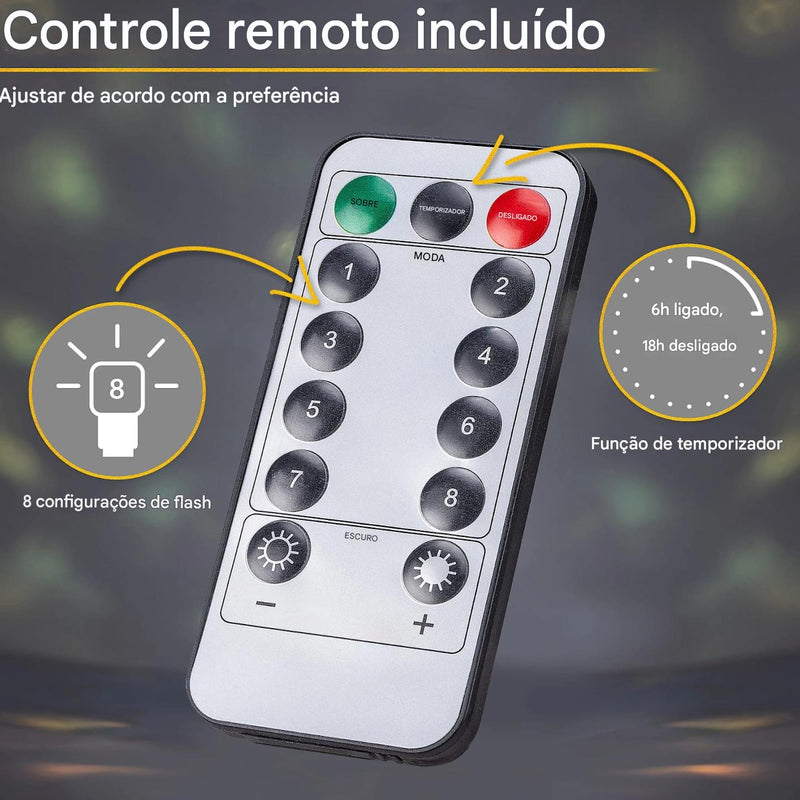 Kit Presentes 3D Luminescência de Natal